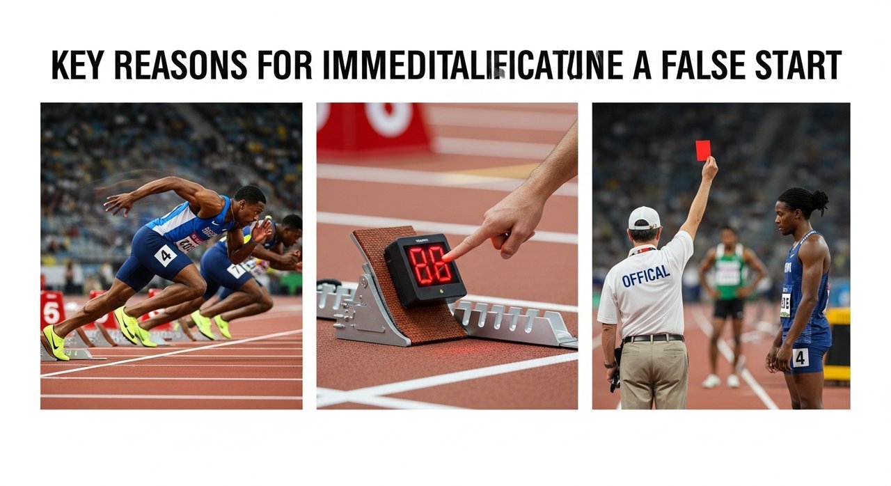 하계스포츠 육상 100미터에서 부정출발이 바로 실격되는 3가지 핵심 이유