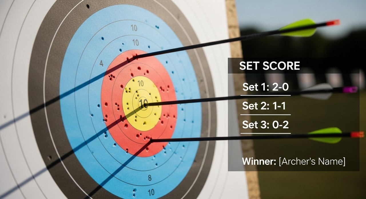 올림픽 양궁 개인전 세트제 점수 계산 방식, 이 3가지만 알면 끝!