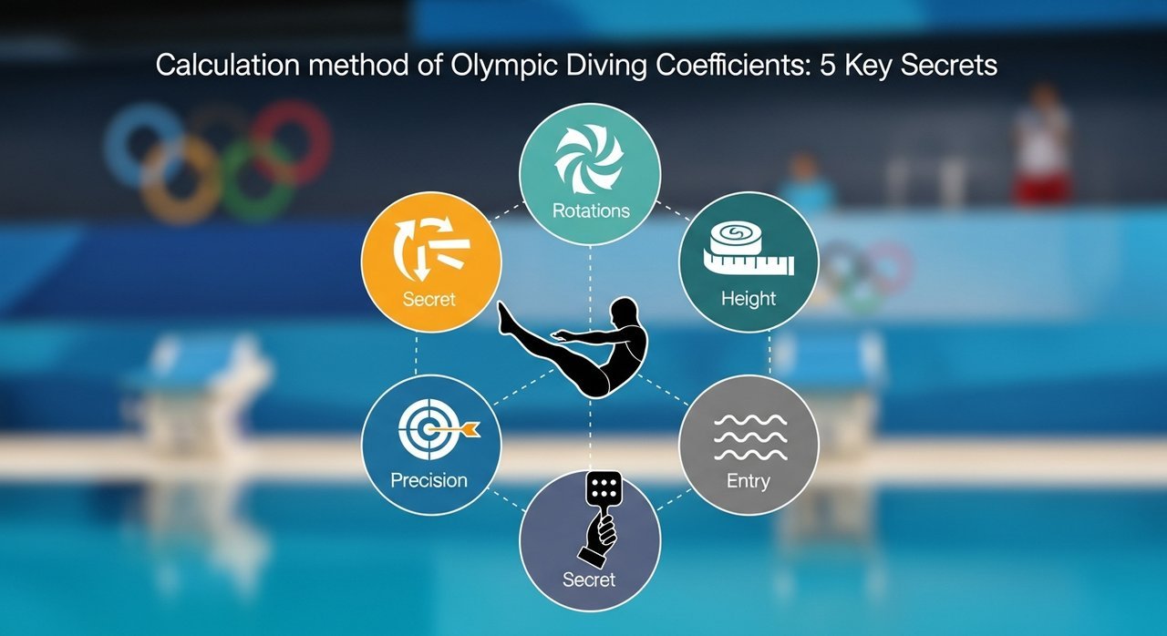 올림픽 다이빙 난이도 계수 계산 방식 설명: 5가지 핵심 비법